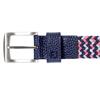 FootJoy Gents Braided Belt Black - Pink Pop