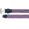 FootJoy Gents Braided Belt Black - Pink Pop