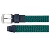 FootJoy Gents Braided Belt Navy - Field Green