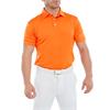 FootJoy Gents Stretch Pique Solid Polo Shirt Orange