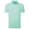FootJoy Gents Stretch Pique Solid Polo Shirt Sea Glass