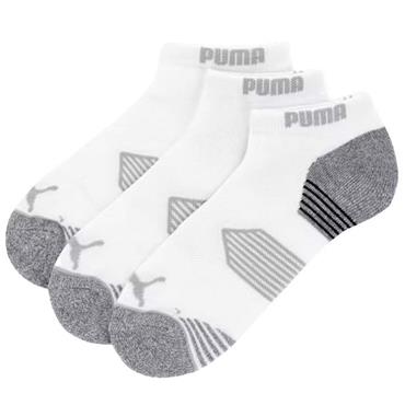 Puma Gents Ess Low Cut 3-Pair Sock White
