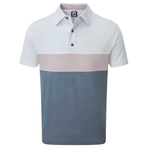 FootJoy Gents Colour Block Pique Shirt 