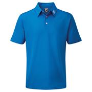FootJoy Gents Stretch Pique Solid Polo Shirt Cobalt