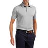 FootJoy Gents Stretch Pique Solid Polo Shirt Heather Grey