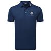 FootJoy Gents Stretch Pique Solid 2027 Ryder Cup Polo Shirt Navy