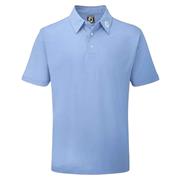 FootJoy Gents Stretch Pique Solid Polo Shirt Ocean