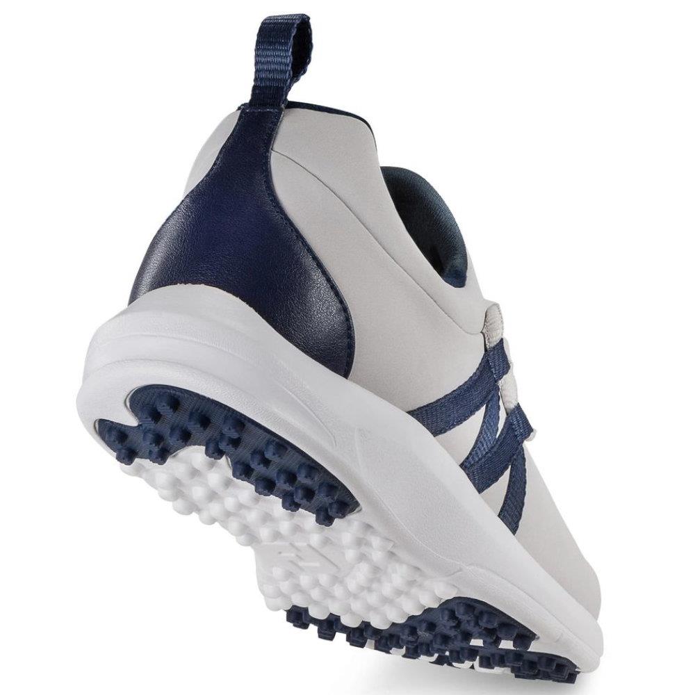 Footjoy Ladies Leisure SlipOn Shoes Wide Fit Grey Navy Golf Store