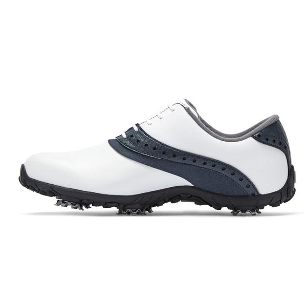 FootJoy Ladies ARC LP Shoes Wide Fit White Navy Golf Store