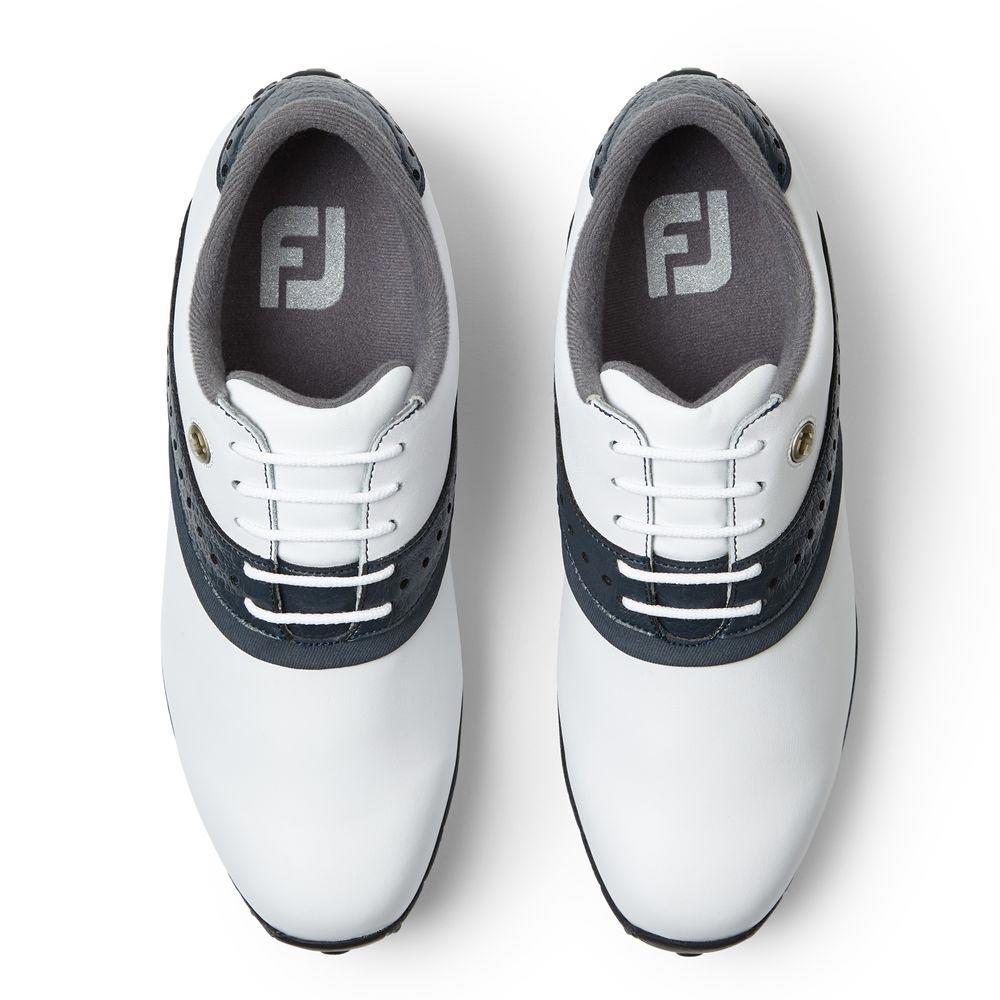 FootJoy Ladies ARC LP Shoes Wide Fit White Navy Golf Store