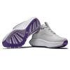 FootJoy Ladies Quantum Shoes Grey - White - Purple