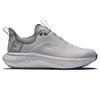 FootJoy Ladies Quantum Shoes Grey - White - Purple
