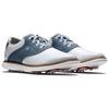 FootJoy Ladies FJ Traditions Shoes Wide-Fit White - Blue