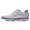 FootJoy Ladies Tradition Shoes White - Navy - Purple