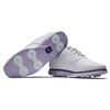 FootJoy Ladies Tradition Shoes White - Navy - Purple