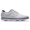 FootJoy Ladies Tradition Shoes White - Navy - Purple