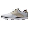 FootJoy Ladies Tradition Shoes White - Tan - Black