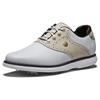 FootJoy Ladies Tradition Shoes White - Tan - Black