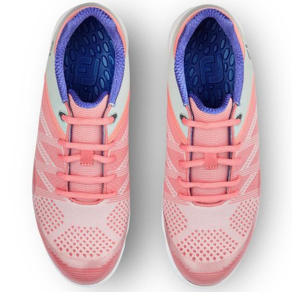 FootJoy Ladies Sport Golf Shoes Wide Fit Pink Blue Golf Store
