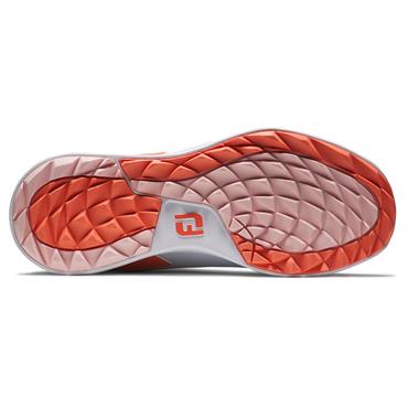 FootJoy Ladies Performa Shoes White - White - Coral