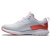 FootJoy Ladies Performa Shoes White - White - Coral