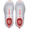 FootJoy Ladies Performa Shoes White - White - Coral