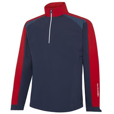 Galvin Green Gents Adam ½ Zip Waterproof Jacket Navy - Red