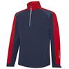 Galvin Green Gents Adam ½ Zip Waterproof Jacket Navy - Red