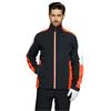 Galvin Green Gents Arlo Waterproof Jacket Black - Orange