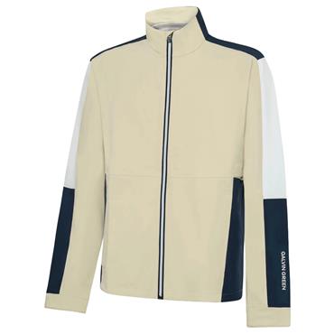 Galvin Green Gents Arlo Waterproof Jacket Sand - Navy - White