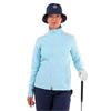 Galvin Green Ladies Abby Pertex® Waterproof Jacket Crystal Blue - White