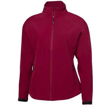 Green Lamb Ladies Kristelle Waterproof Jacket With Packable Hood Deep Beetroot