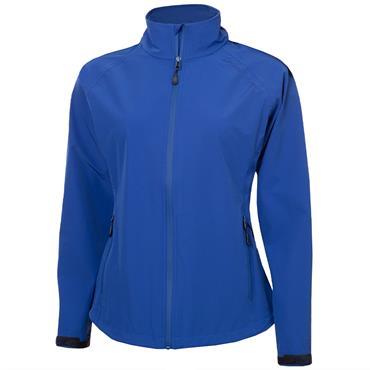 Green Lamb Ladies Kristelle Waterproof Jacket With Packable Hood Electric Blue