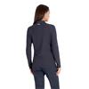 Green Lamb Ladies Meredith Spot Zip Neck Top Navy