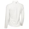 Green Lamb Ladies Meredith Spot Zip Neck Top White