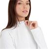 Green Lamb Ladies Meredith Spot Zip Neck Top White