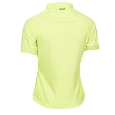 Green Lamb Ladies Ariel Polo Shirt Lime - White