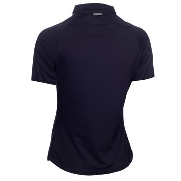 Green Lamb Ladies Ariel Polo Shirt Navy - White