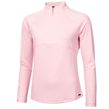 Green Lamb Ladies Elizabeth Jacquard ½ Zip Blossom