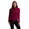 Green Lamb Ladies Elizabeth Jacquard ½ Zip Deep Beet