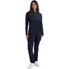 Green Lamb Ladies Elizabeth Jacquard ½ Zip Navy
