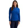 Green Lamb Ladies Elke Fleece L/S 1/2 Zip Electric Blue
