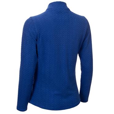 Green Lamb Ladies Elke Fleece L/S 1/2 Zip Electric Blue