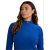 Green Lamb Ladies Elke Fleece L/S 1/2 Zip Electric Blue