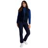 Green Lamb Ladies Ella Boucle Zipped Vest Navy