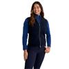 Green Lamb Ladies Ella Boucle Zipped Vest Navy