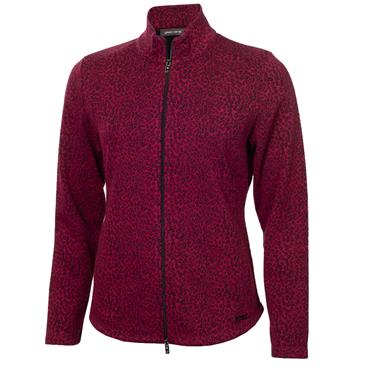 Green Lamb Ladies Elma Windstopper Jacqd Jacket Deep Beet/Black