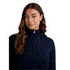 Green Lamb Ladies Elsa Windstopper Spot Cardigan Navy