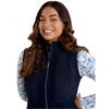 Green Lamb Ladies Elli Hybrid Gilet Navy