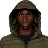 J.Lindeberg Gents Cliff Light Down Hooded Jacket Forest Green (M354)